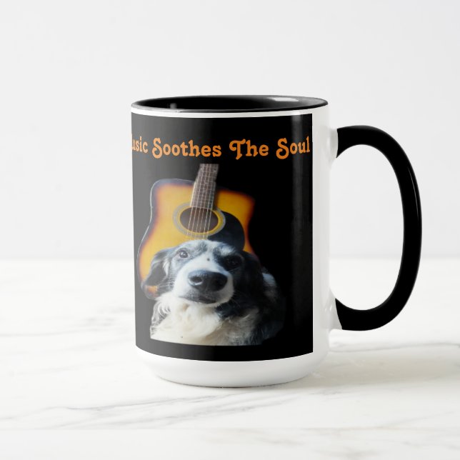 Mugg Guitar Hund (Höger)