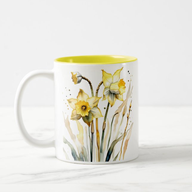 Mugg Gul ros (Vänster)