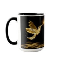 Mugg Guld Hummingbird