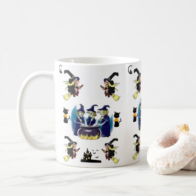 mugg halloween (Med munk)