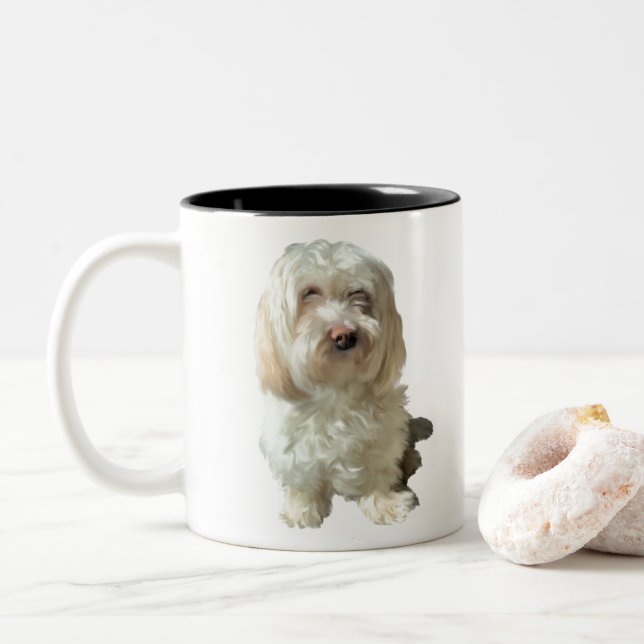 Mugg Havanese Hund (Med munk)