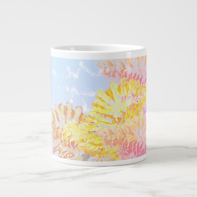Mugg: Havets Snäcka Jumbo Mugg (Framsidan)