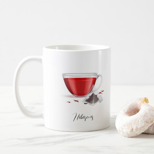Mugg - Hibiscus-te (Med munk)