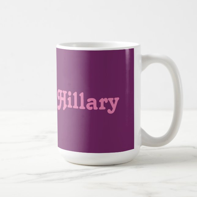 Mugg Hillary (Höger)