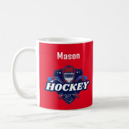 Mugg Hockey Gear - Personlig -Add Namn #