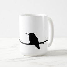 Mugg - Hummingbird Silhouette