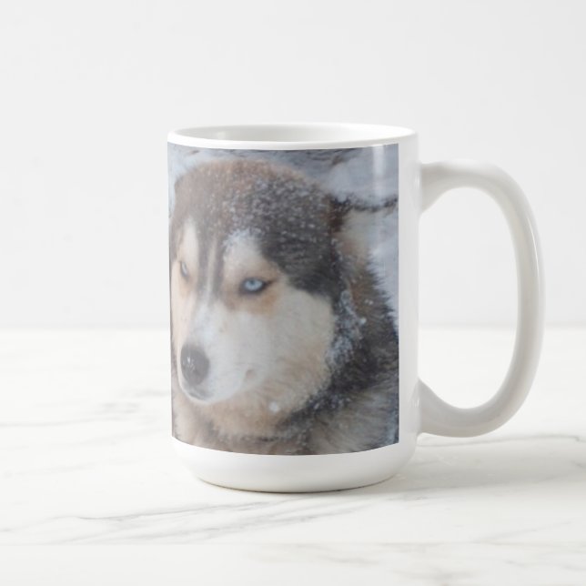 Mugg Husky Blue Öga (Höger)