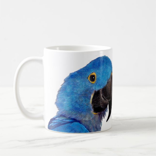 Mugg - hyacintMacaw (Vänster)