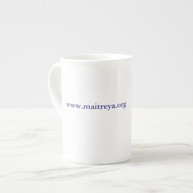 Mugg i benporslin (Framsida vänster)