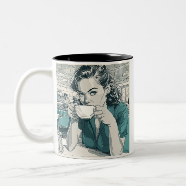 Mugg i kaffe (Vänster)