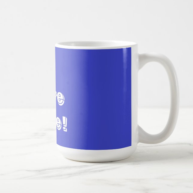 Mugg I Kärlek Blue (Höger)