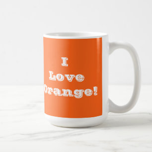 MUGG I KÄRLEK ORANGE