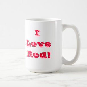 Mugg I Kärlek Red