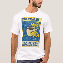 Mugg i Malawi - Fågelkoffsblandning (Peacock & Mbu T Shirt