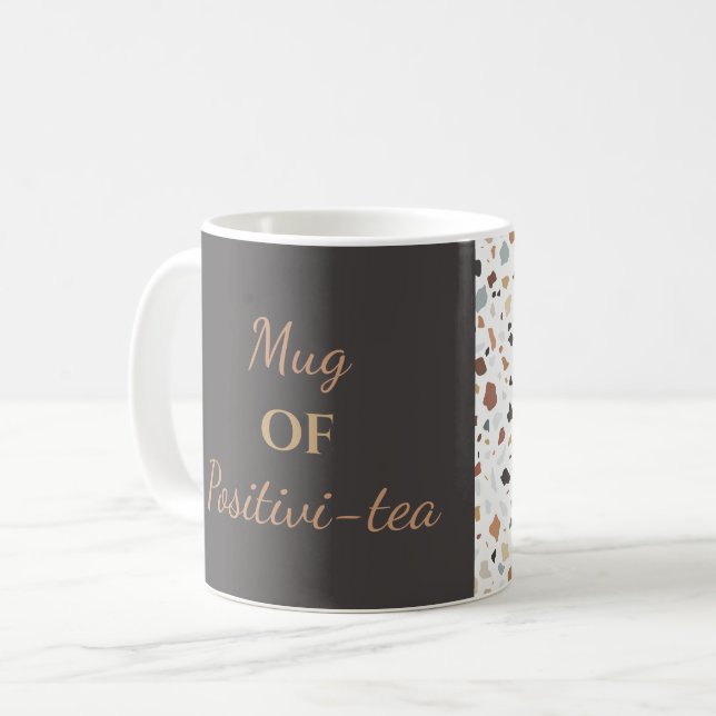 ’Mugg i Positivi-tea’ Kaffemugg (Framsida vänster)