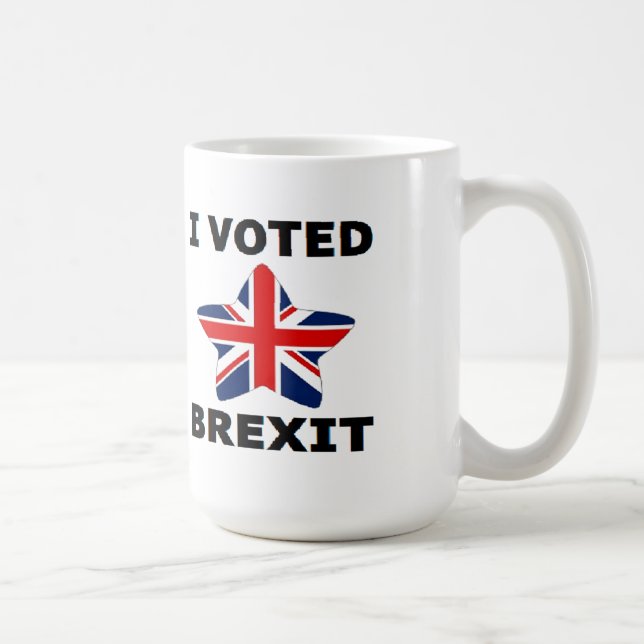 Mugg I röstade Brexit (Höger)