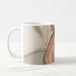 Mugg i snyggt abstrakt grafik