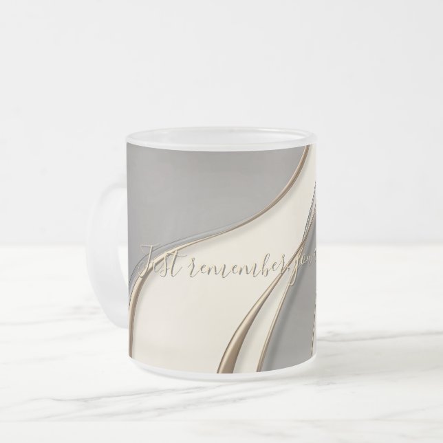 Mugg i snyggt av , frostat (Framsida vänster)