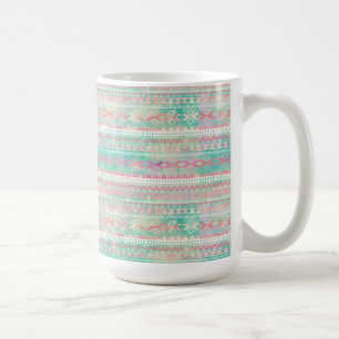 Mugg-/indianmönster Kaffemugg