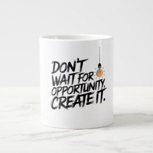 mugg, inspirerande jumbo mugg