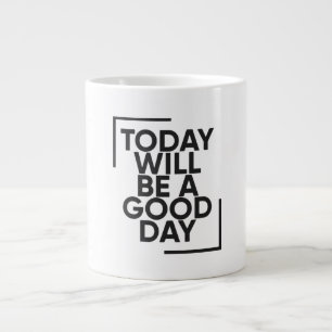 mugg, inspirerande kaffe mugg, du går jumbo mugg
