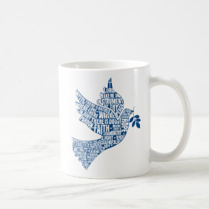 Mugg: Instrumenterar av fred (St Francis) Kaffemugg