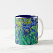 MUGG "IRISES 1889" (DETALJEN) FRÅN VINCENT Van Gog