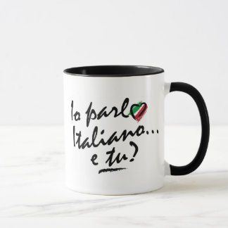 Mugg: Italienska - Io parlo Italiano e tu? Mugg