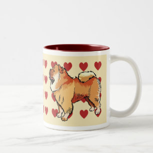 Mugg - jag älskar hundar för chowchow