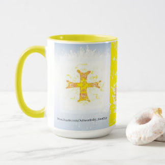 Mugg: Jesus Kristus med grekiskt kors Mugg