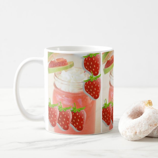 mugg jordgubbsdaquiri (Med munk)
