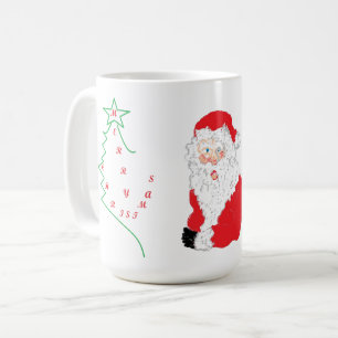 Mugg: Jul med jultomten Kaffemugg