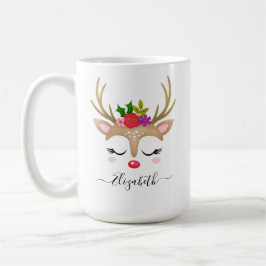 Mugg, julrenar kaffemugg