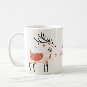Mugg, julrenar Nordiska Helgdag Kaffemugg