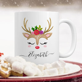 Mugg, julrenar Två-Tonad mugg