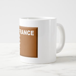 MUGG JUMBO WHITE CHOCOLAT FRANKRIKE