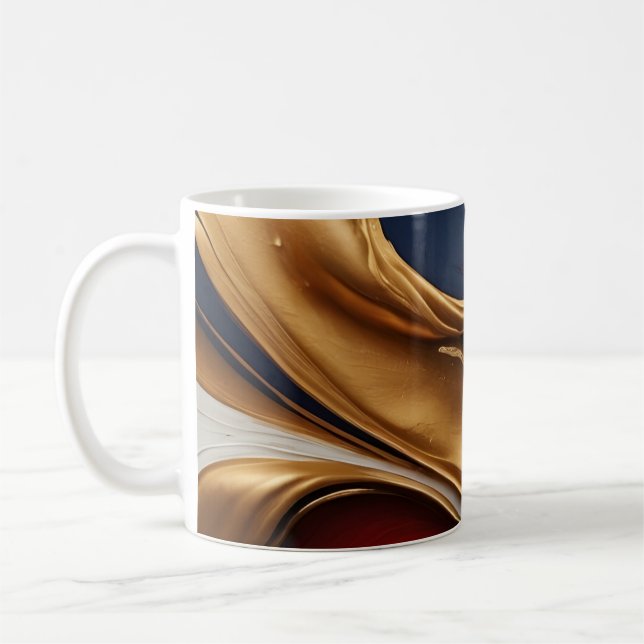 Mugg kaffe i underbara färger  (Vänster)