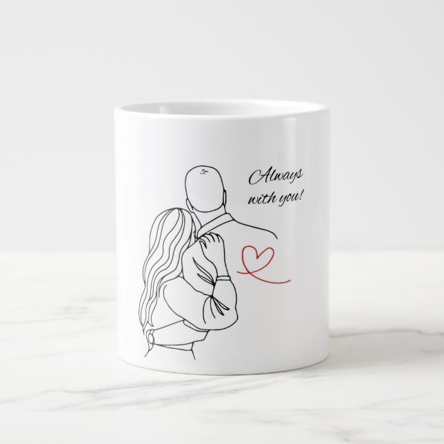 mugg kaffe jumbo mugg (Framsidan)