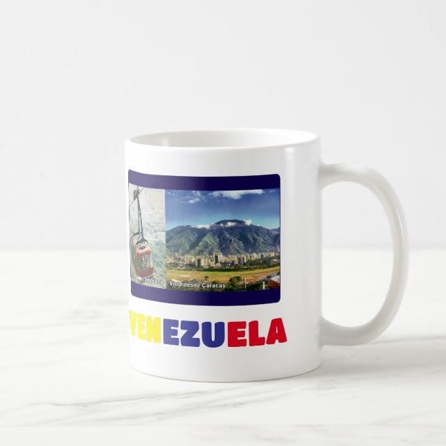 Mugg Kaffe mugg I kärlek Venezuela, anpassade (Höger)