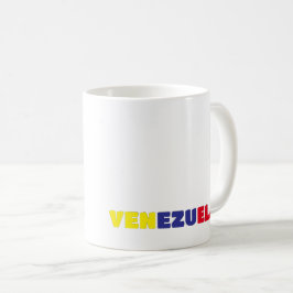 Mugg Kaffe mugg I kärlek Venezuela, anpassade