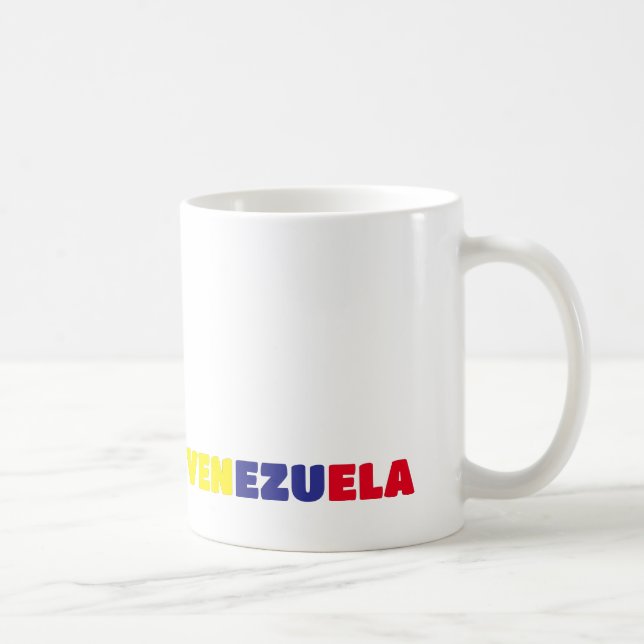 Mugg Kaffe mugg I kärlek Venezuela, anpassade (Höger)