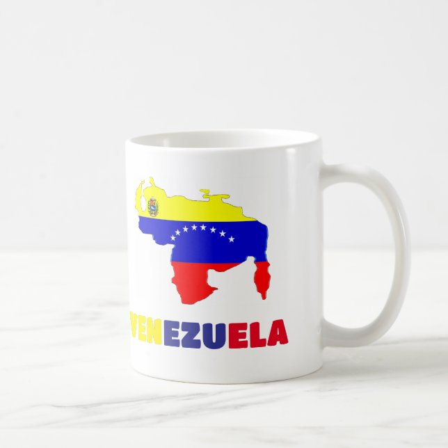 Mugg Kaffe mugg I kärlek Venezuela, anpassade (Höger)