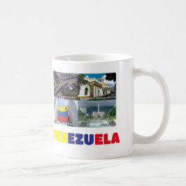 Mugg Kaffe mugg I kärlek Venezuela, anpassade