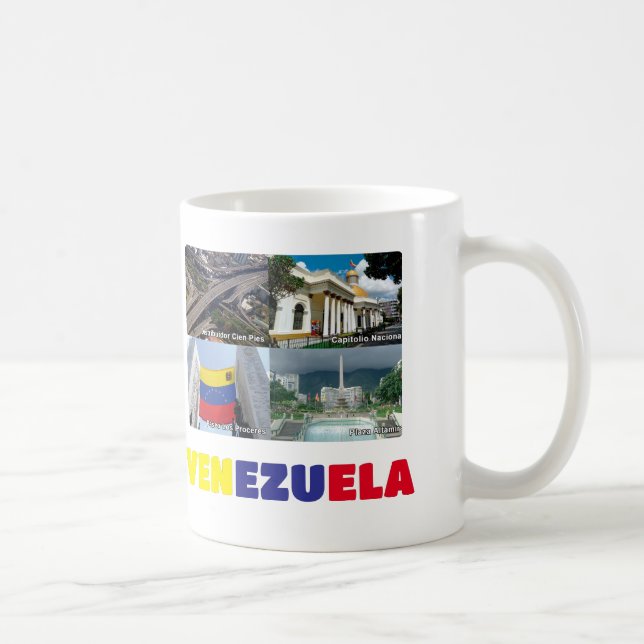 Mugg Kaffe mugg I kärlek Venezuela, anpassade (Höger)