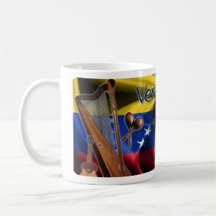Mugg Kaffe mugg I kärlek Venezuela, anpassade