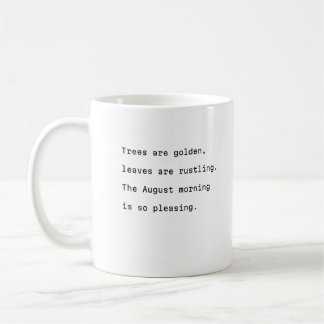 mugg-kaffe-typografi-poetisk guldträd kaffemugg