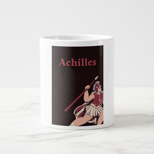 Mugg kaffeprov Achille  Jumbo Mugg (Framsidan)