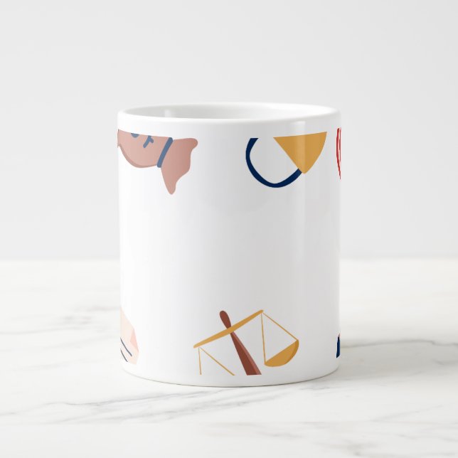 Mugg kaffeprov dröm  jumbo mugg (Framsidan)