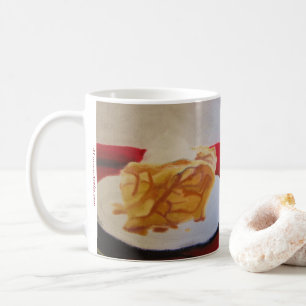 Mugg "kanelbrun Apple för Caramel paj" vid