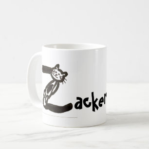Mugg - Kat Brev Z med Namn